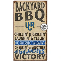Brown UC Riverside Highlanders 11'' x 20'' Indoor/Outdoor BBQ Sign