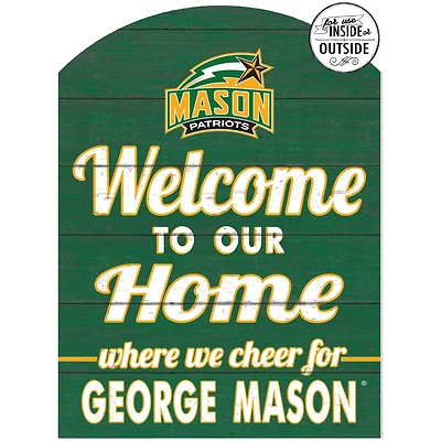 Green George Mason Patriots 16'' x 22'' Marquee Sign