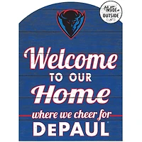 Blue DePaul Blue Demons 16'' x 22'' Marquee Sign