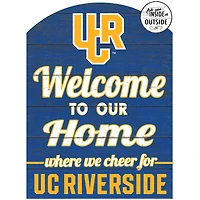 Blue UC Riverside Highlanders 16'' x 22'' Marquee Sign