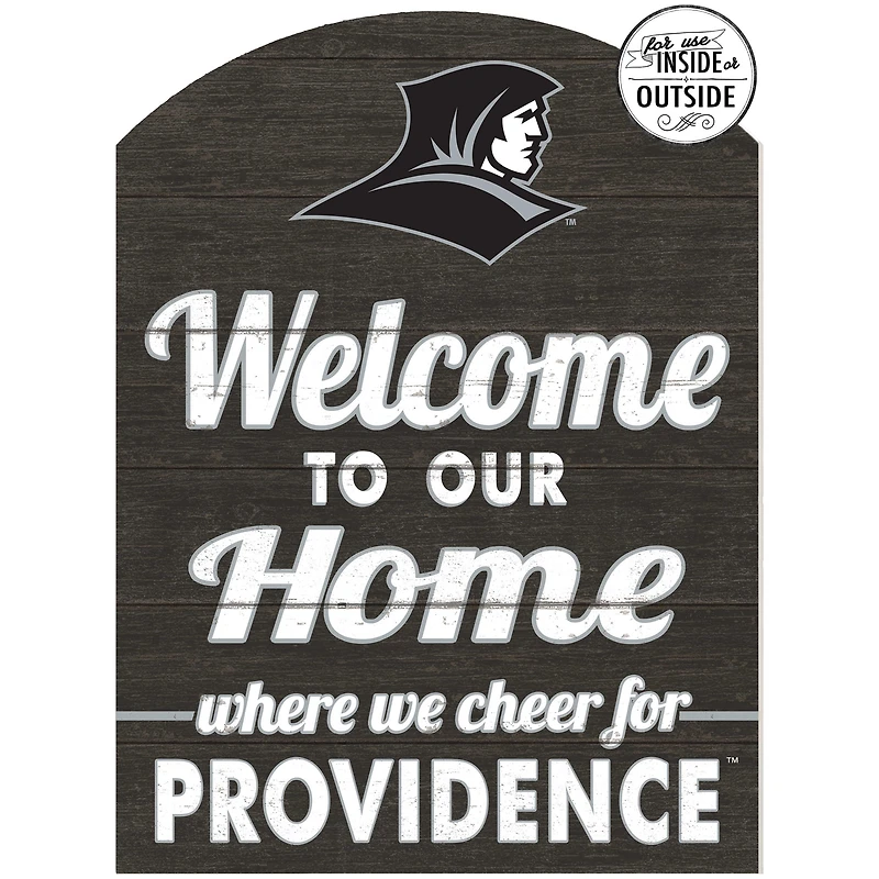 Black Providence Friars 16'' x 22'' Marquee Sign