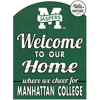 Green Manhattan Jaspers 16'' x 22'' Marquee Sign