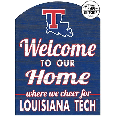 Blue Louisiana Tech Bulldogs 16'' x 22'' Marquee Sign