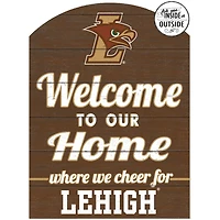 Brown Lehigh Mountain Hawks 16'' x 22'' Marquee Sign