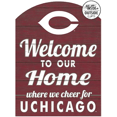 Maroon UChicago Maroons 16'' x 22'' Marquee Sign