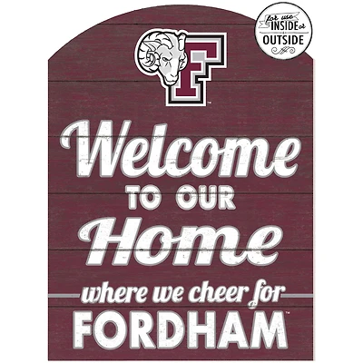 Maroon Fordham Rams 16'' x 22'' Marquee Sign