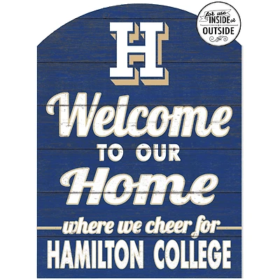 Blue Hamilton Continentals 16'' x 22'' Marquee Sign