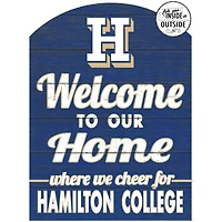 Blue Hamilton Continentals 16'' x 22'' Marquee Sign