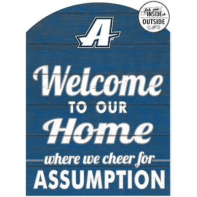 Blue Assumption Greyhounds 16'' x 22'' Marquee Sign