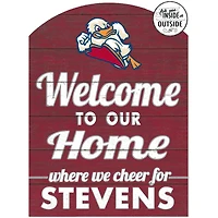 Red Stevens Institute of Technology Ducks 16'' x 22'' Marquee Sign