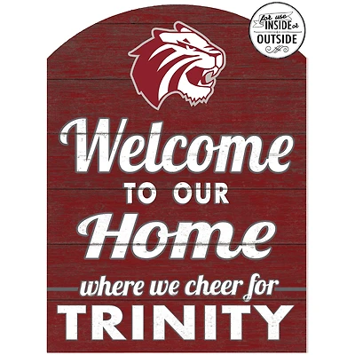 Maroon Trinity Tigers 16'' x 22'' Marquee Sign