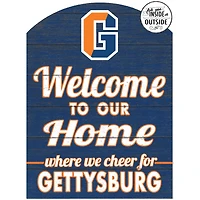 Blue Gettysburg Bullets 16'' x 22'' Marquee Sign