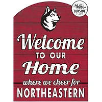 Red Northeastern Huskies 16'' x 22'' Marquee Sign
