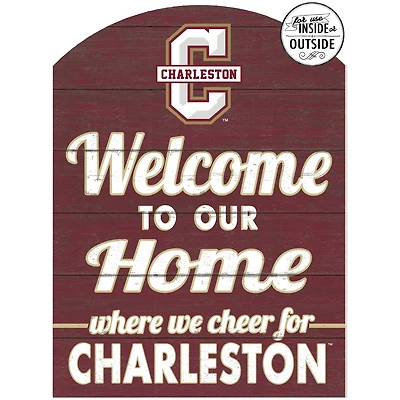 Maroon Charleston Cougars 16'' x 22'' Marquee Sign