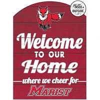 Red Marist Red Foxes 16'' x 22'' Marquee Sign