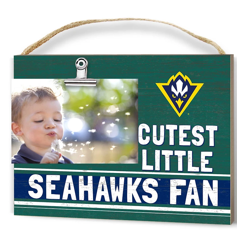 Teal UNC Wilmington Seahawks 8'' x 10'' Cutest Little Team Logo Clip Photo Frame