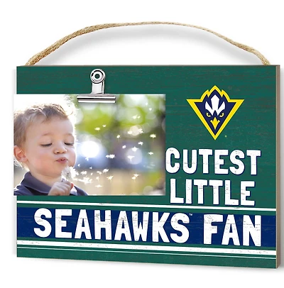 Teal UNC Wilmington Seahawks 8'' x 10'' Cutest Little Team Logo Clip Photo Frame