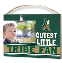 Green William & Mary Tribe 8'' x 10'' Cutest Little Team Logo Clip Photo Frame