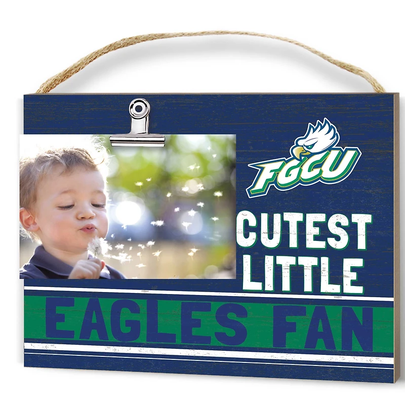Blue Florida Gulf Coast Eagles 8'' x 10'' Cutest Little Team Logo Clip Photo Frame