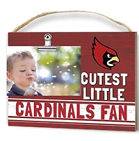 Red Catholic University Cardinals 8'' x 10'' Cutest Little Team Logo Clip Photo Frame