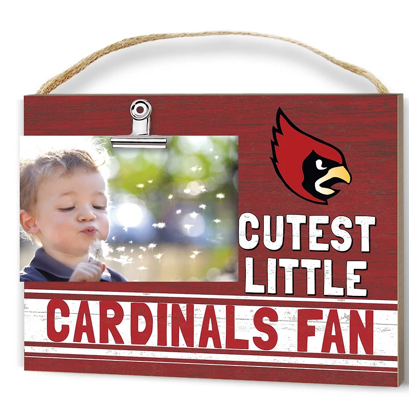Red Catholic University Cardinals 8'' x 10'' Cutest Little Team Logo Clip Photo Frame
