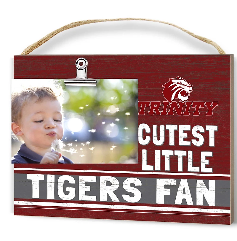 Maroon Trinity Tigers 8'' x 10'' Cutest Little Team Logo Clip Photo Frame