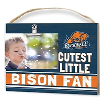 Blue Bucknell Bison 8'' x 10'' Cutest Little Team Logo Clip Photo Frame