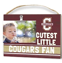 Maroon Charleston Cougars 8'' x 10'' Cutest Little Team Logo Clip Photo Frame