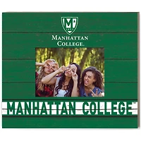 Green Manhattan Jaspers 11'' x 13'' Team Spirit Scholastic Picture Frame