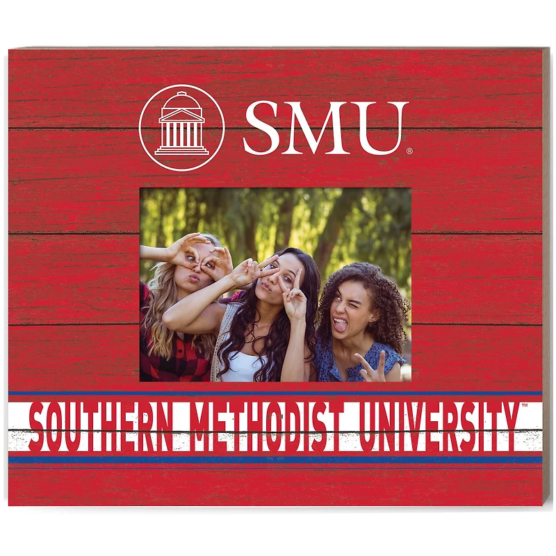 Red SMU Mustangs 11'' x 13'' Team Spirit Scholastic Picture Frame