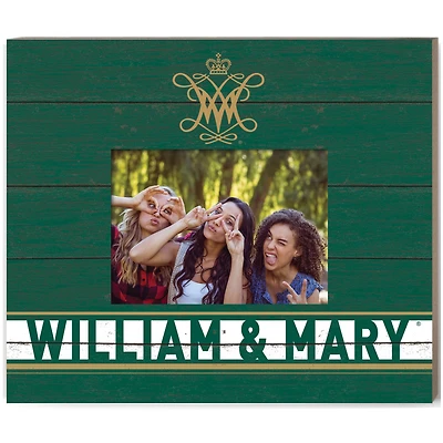 Green William & Mary Tribe 11'' x 13'' Team Spirit Scholastic Picture Frame