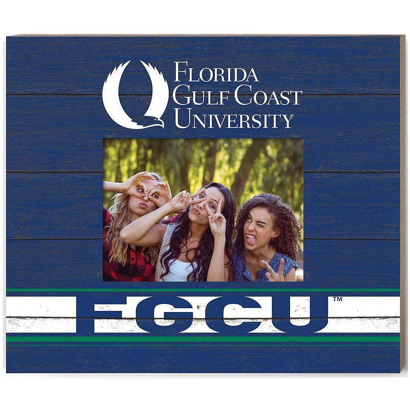 Blue Florida Gulf Coast Eagles 11'' x 13'' Team Spirit Scholastic Picture Frame