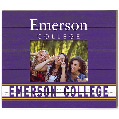 Purple Emerson College Lions 11'' x 13'' Team Spirit Scholastic Picture Frame