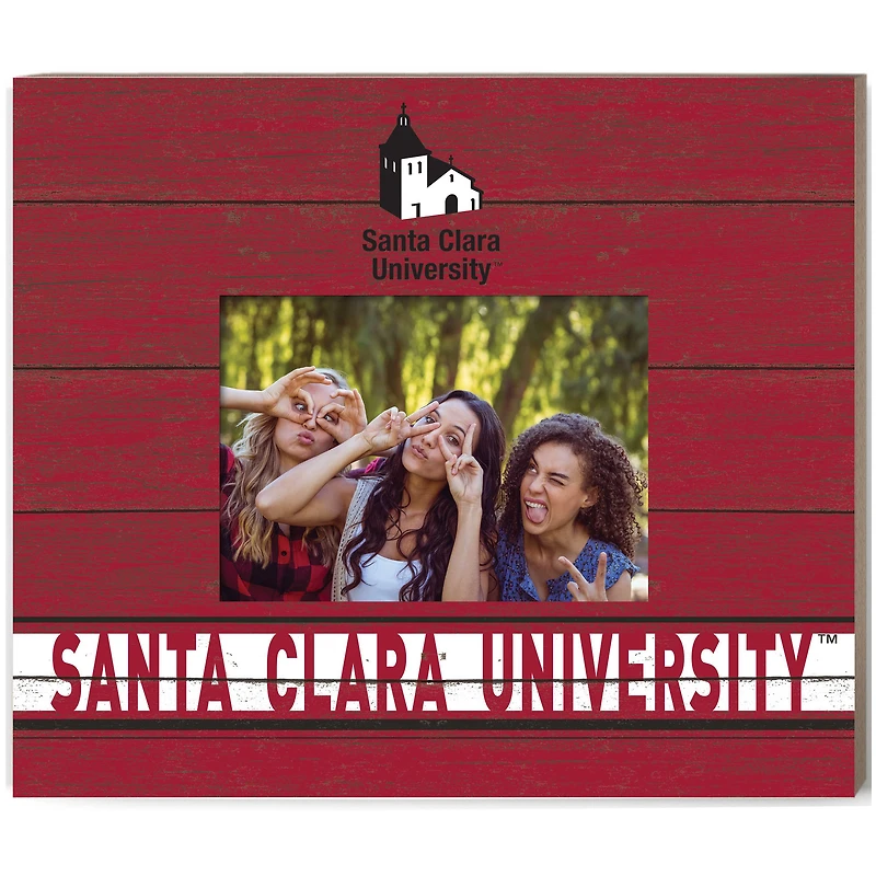 Maroon Santa Clara Broncos 11'' x 13'' Team Spirit Scholastic Picture Frame