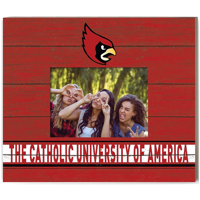Red Catholic University Cardinals 11'' x 13'' Team Spirit Scholastic Picture Frame