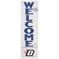 White DePaul Blue Demons 10'' x 35'' Indoor/Outdoor Welcome Sign
