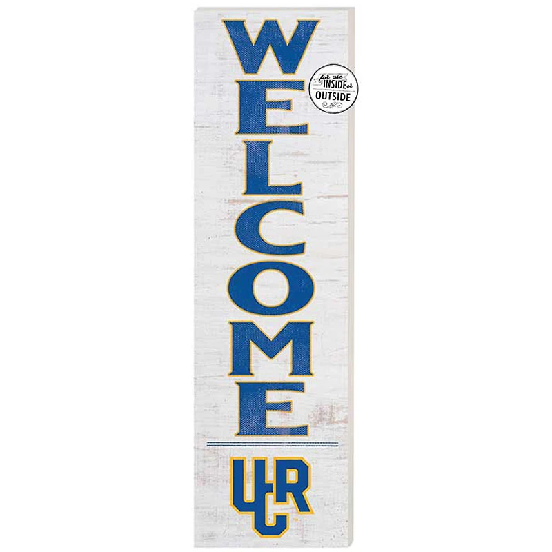 White UC Riverside Highlanders 10'' x 35'' Indoor/Outdoor Welcome Sign