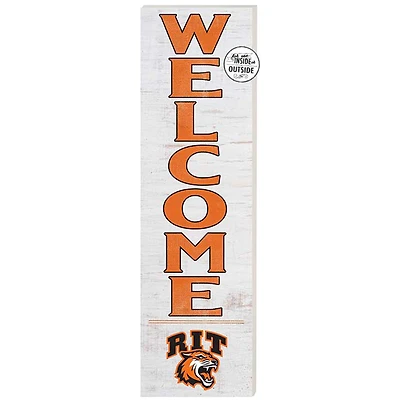 White Rochester Institute of Technology Tigers 10'' x 35'' Indoor/Outdoor Welcome Sign