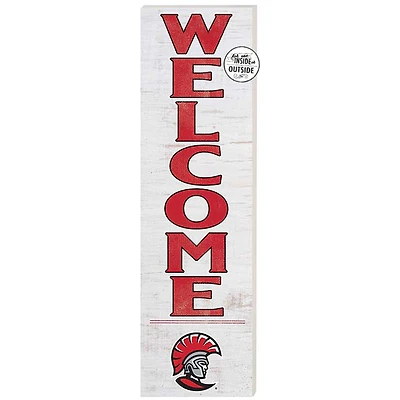 White University of Tampa Spartans 10'' x 35'' Indoor/Outdoor Welcome Sign