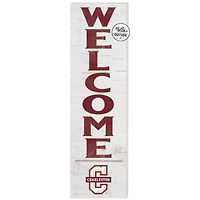 White Charleston Cougars 10'' x 35'' Indoor/Outdoor Welcome Sign