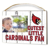 White Catholic University Cardinals 8'' x 10'' Cutest Little Weathered Logo Clip Photo Frame