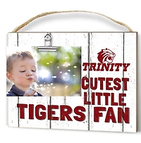 White Trinity Tigers 8'' x 10'' Cutest Little Weathered Logo Clip Photo Frame