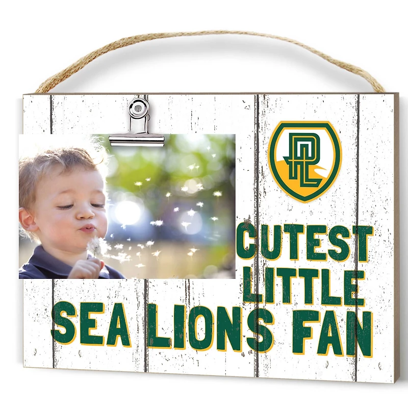 White Point Loma Sea Lions 8'' x 10'' Cutest Little Weathered Logo Clip Photo Frame