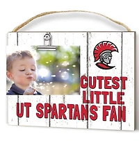 White University of Tampa Spartans 8'' x 10'' Cutest Little Weathered Logo Clip Photo Frame
