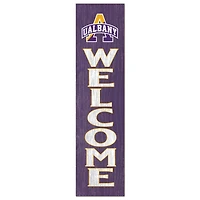 UAlbany Great Danes 12'' x 48'' Welcome Outdoor Leaner