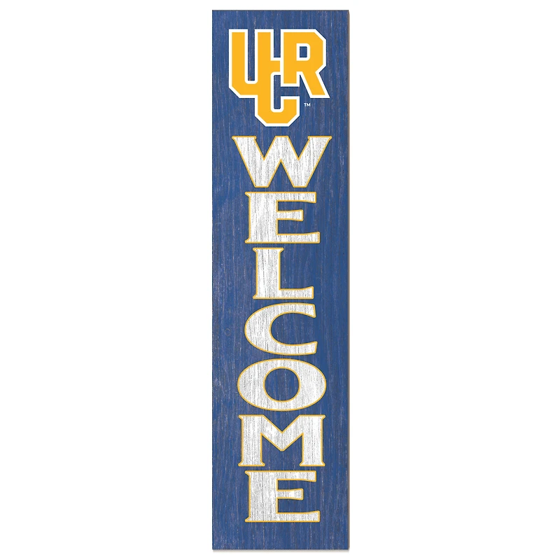 UC Riverside Highlanders 12'' x 48'' Welcome Outdoor Leaner