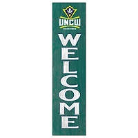 UNC Wilmington Seahawks 12'' x 48'' Welcome Outdoor Leaner
