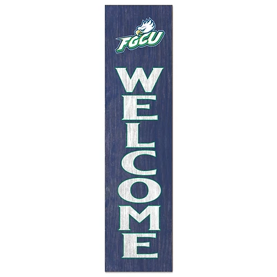Florida Gulf Coast Eagles 12'' x 48'' Welcome Outdoor Leaner