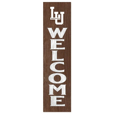 Lehigh Mountain Hawks 12'' x 48'' Welcome Outdoor Leaner