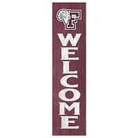 Fordham Rams 12'' x 48'' Welcome Outdoor Leaner